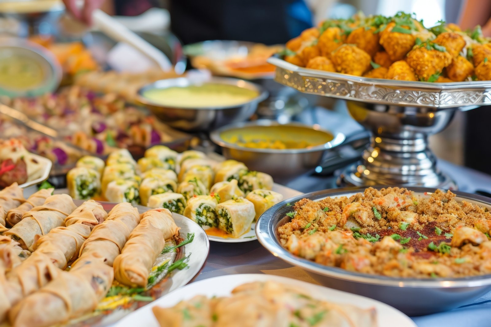 delicius dishes prpared by desire caterers